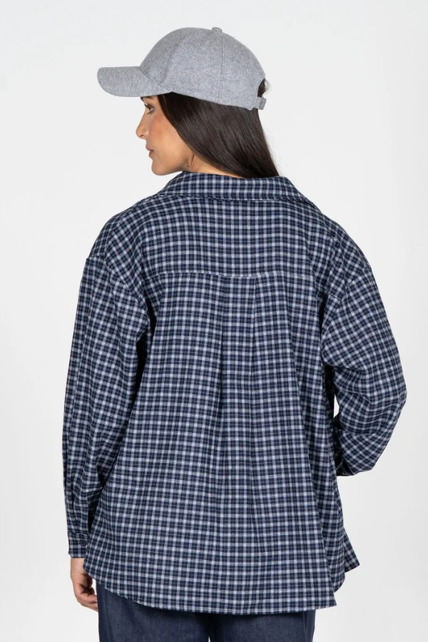 Boyfriend Plaid Overshirt
