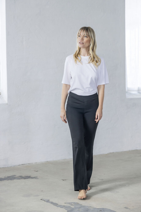 ZA Boxy Shoulder Tee | White