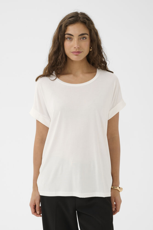 Kajsa Super Soft Tee | Spring Gardenia