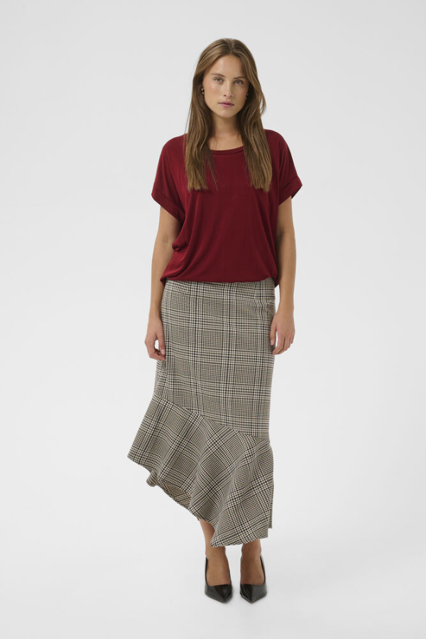 Kajsa Super Soft Tee | Chocolate Truffle