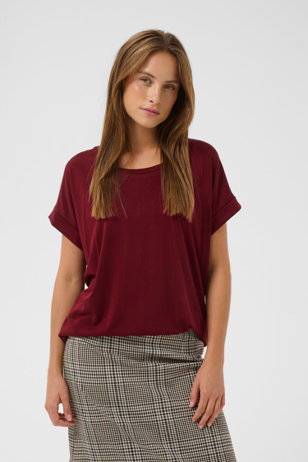 Kajsa Super Soft Tee | Chocolate Truffle