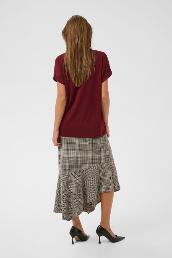 Kajsa Super Soft Tee | Chocolate Truffle