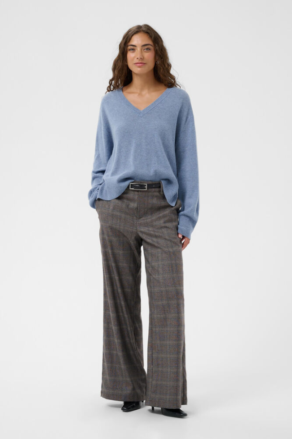 Bethina Wool-Cashmere Pullover | Forever Blue