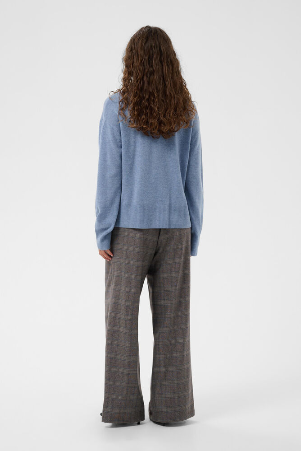 Bethina Wool-Cashmere Pullover | Forever Blue