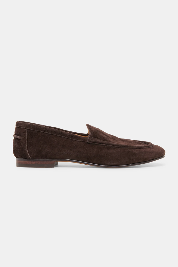 Mattie Dark Brown Suede