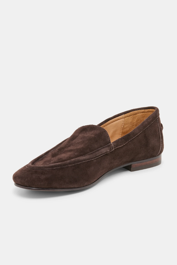 Mattie Dark Brown Suede