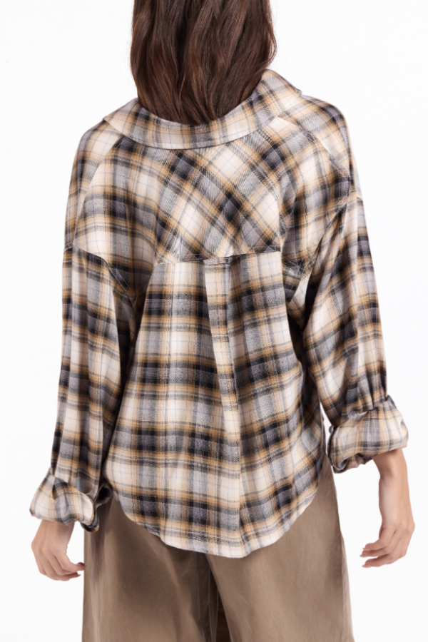 Cambridge Crop Plaid Shirt