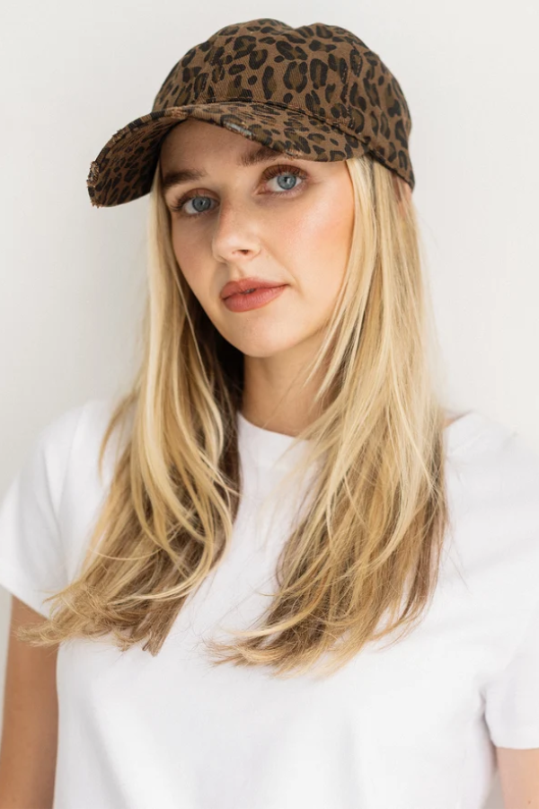 Leopard Baseball Cap