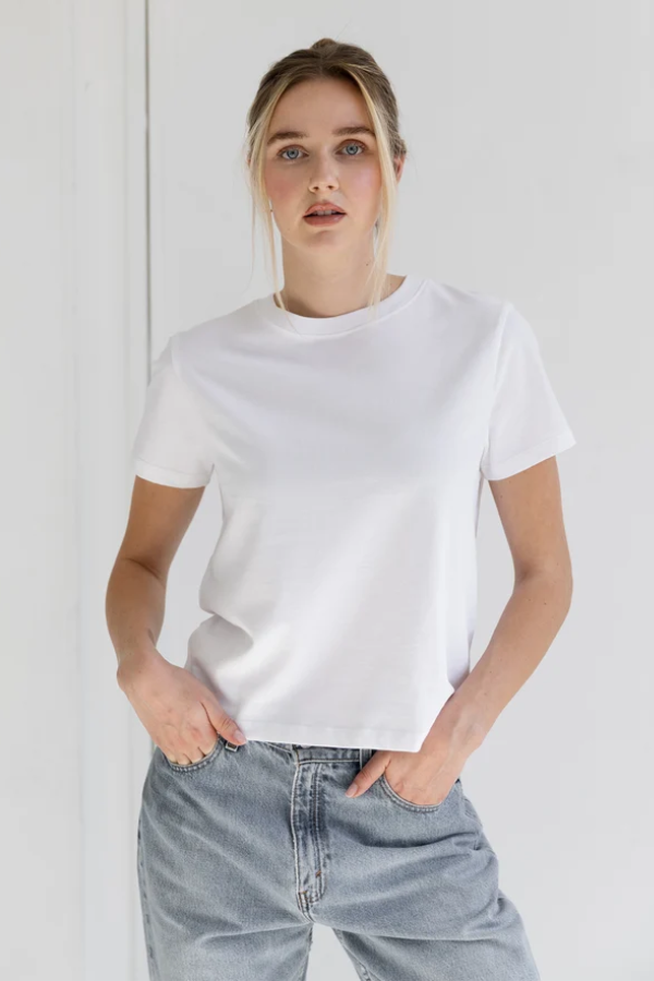 Paris Tee | White