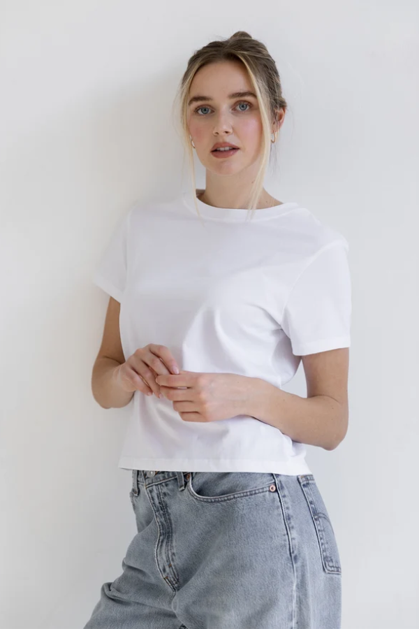 Paris Tee | White