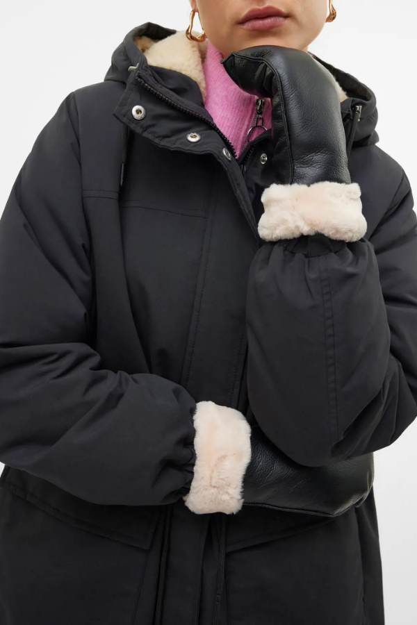 Vegan Leather Gloves