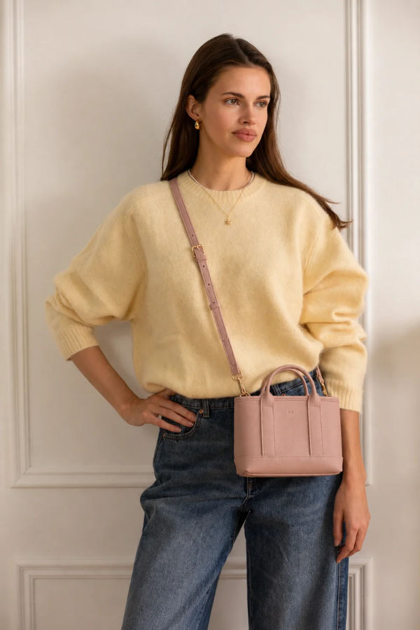 Mini Tote | Dusty Pink