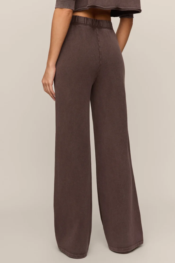 Hunter Terry Knit Pant | Dark Chocolate