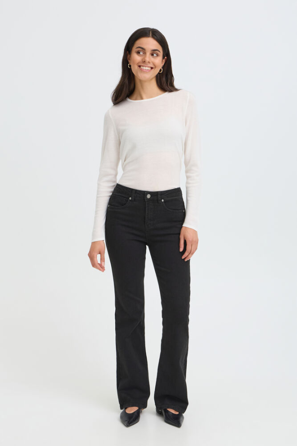 Atlanta Hanna Bootcut Black Denim