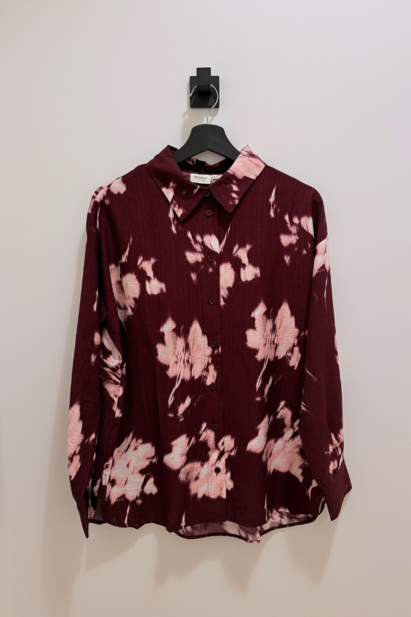 Leli Printed Button Up