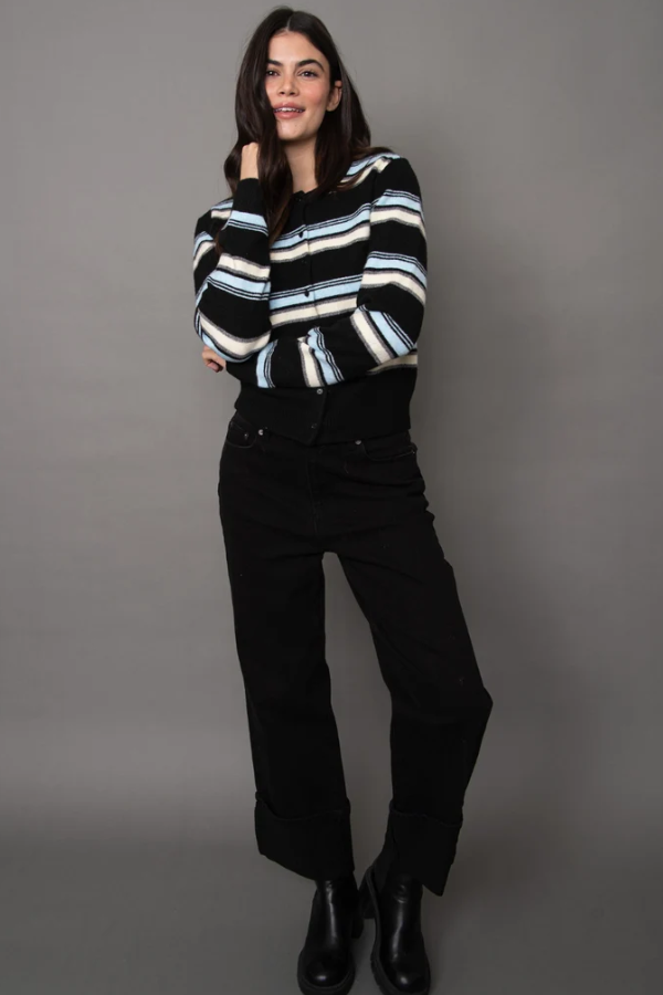 Iolanta Stripe Cardigan