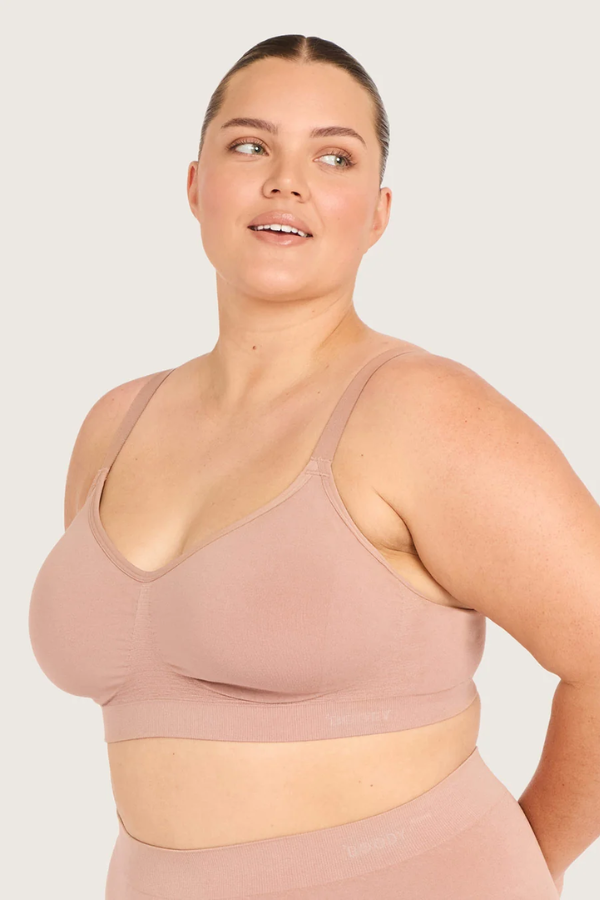Wireless Full Bust T-Shirt Bra | Chai