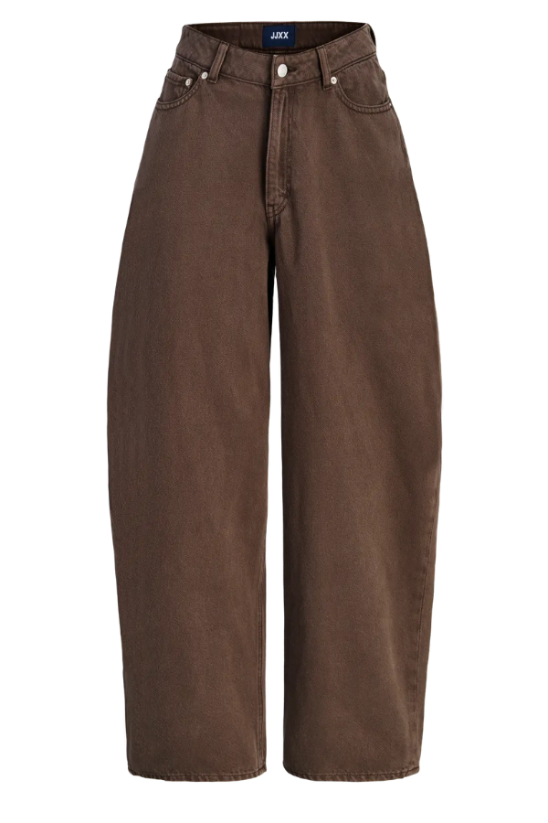 Baggy Barrel Leg | Chocolate