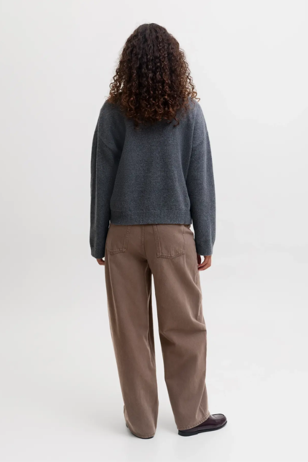 Baggy Barrel Leg | Chocolate