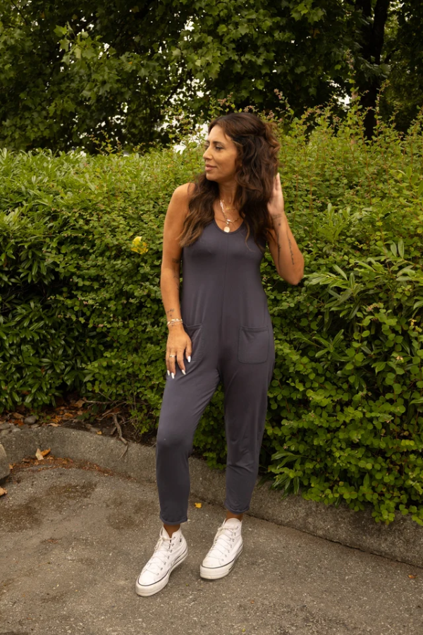 Saturday Romper | Navy